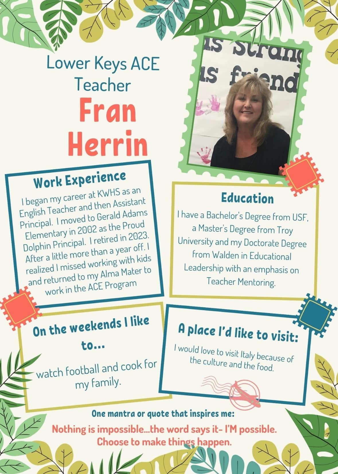  This week's feature spotlight is...